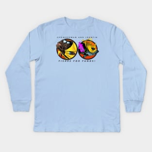 Chowderman & Ironfin Kids Long Sleeve T-Shirt